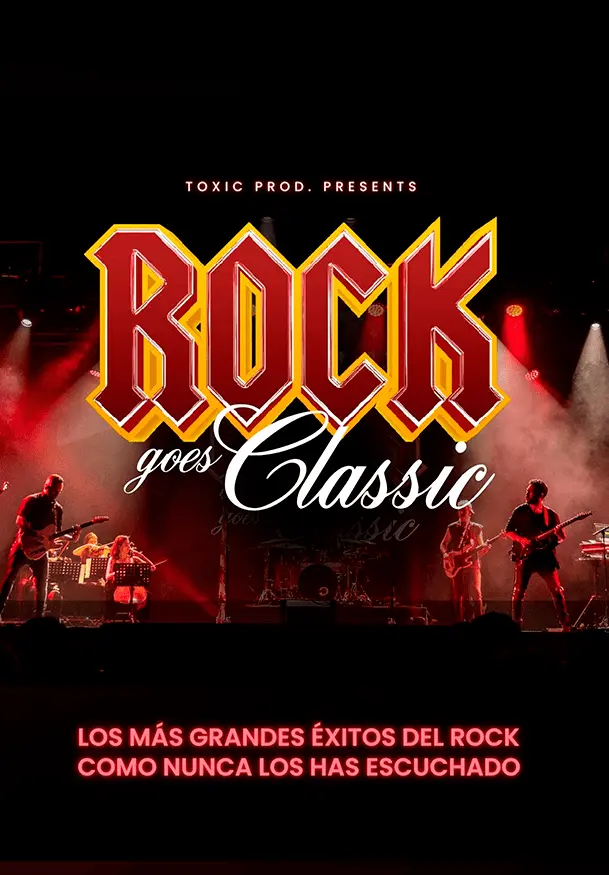 Cartel de Rock Goes Classic