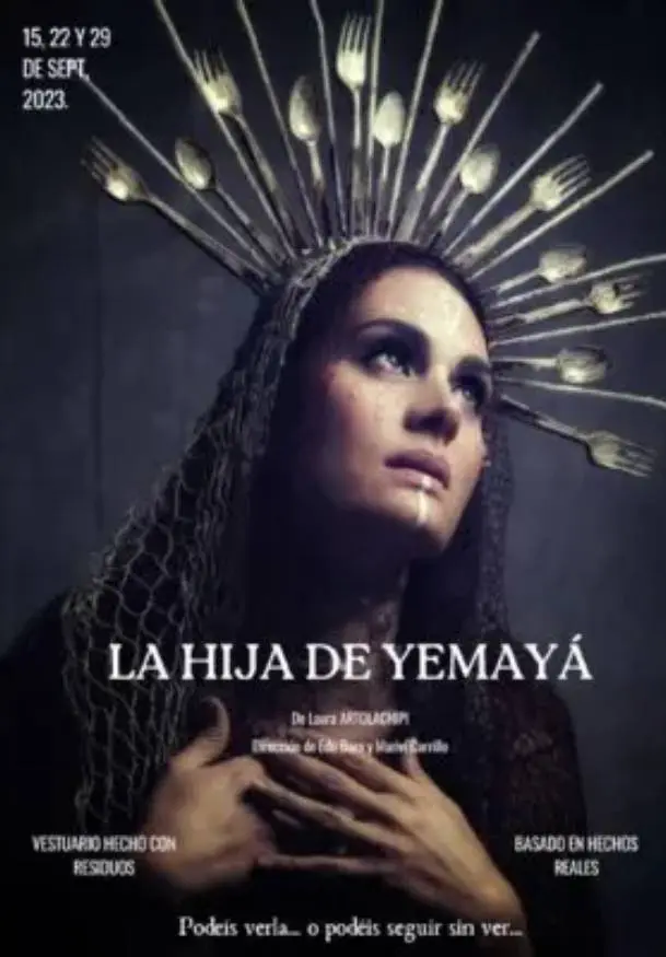 Cartel de La hija de Yemayá