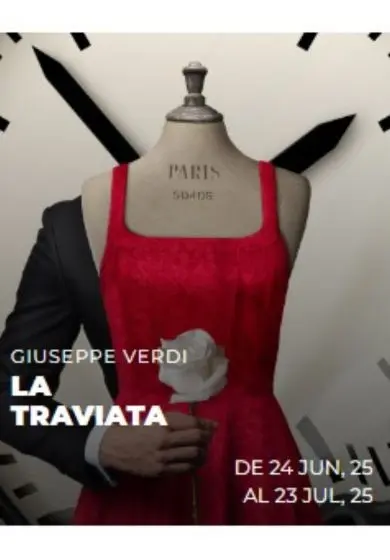 Cartel de Willy Decker: La Traviata