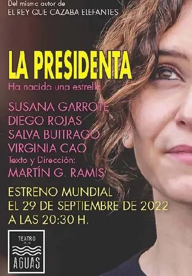 Cartel de La presidenta