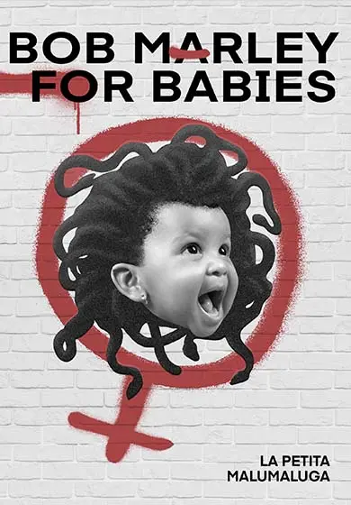 Cartel de Bob Marley for babies