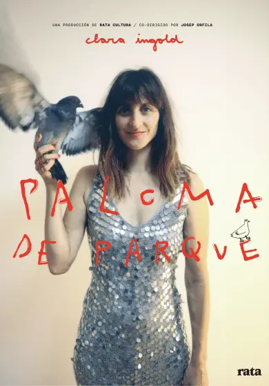 Cartel de Paloma de parque