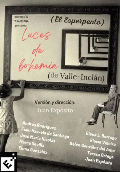 Cartel de Formación Tarambana: Luces de Bohemia (El Esperpento)