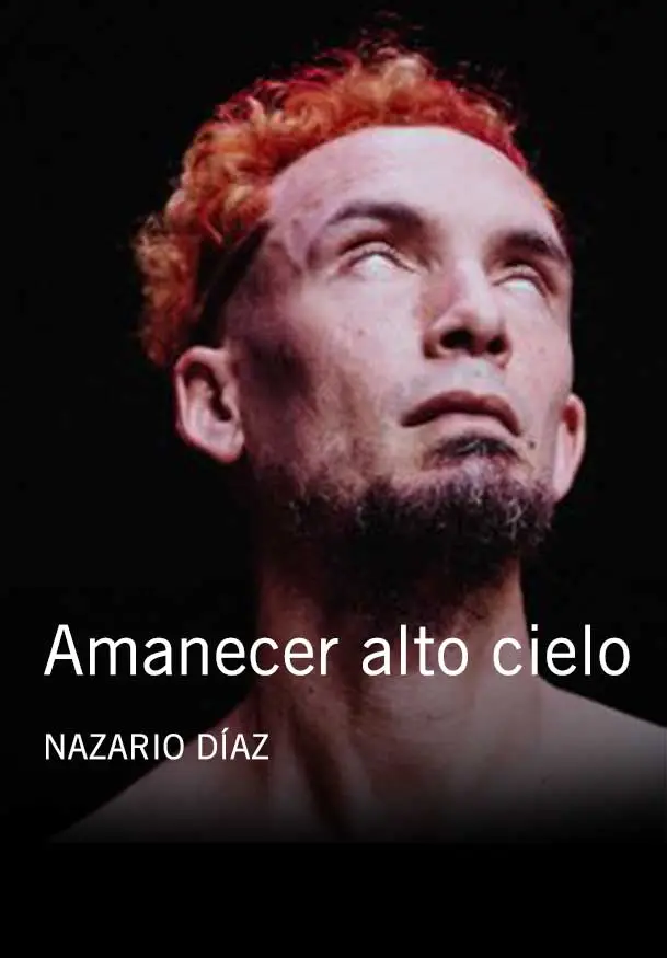 Cartel de amanecer alto cielo