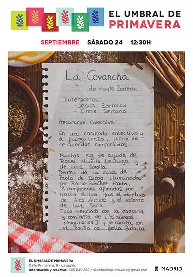 Cartel de La Covancha
