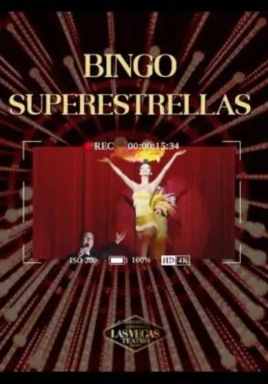 Cartel de Bingo Superestrellas