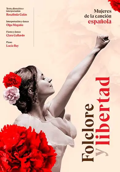 Cartel de Folclore y Libertad