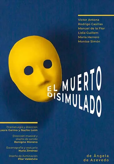 Cartel de El muerto disimulado