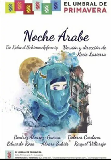 Cartel de Noche árabe