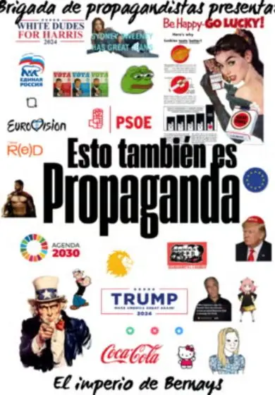 Cartel de Esto también es propaganda