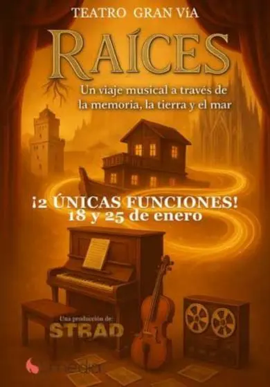 Cartel de Strad & Cía - Raíces