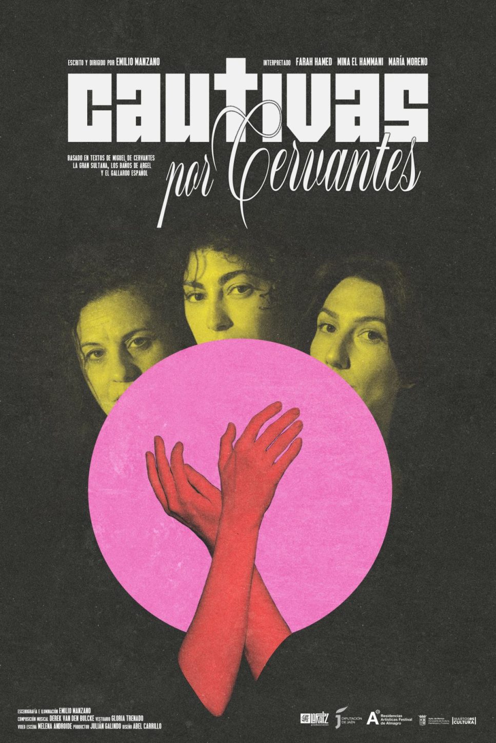 Cartel de Cautivas por Cervantes