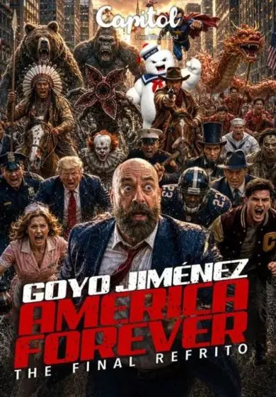 Cartel de Goyo Jiménez - America Forever