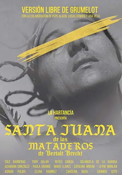 Cartel de Santa Juana de los Mataderos