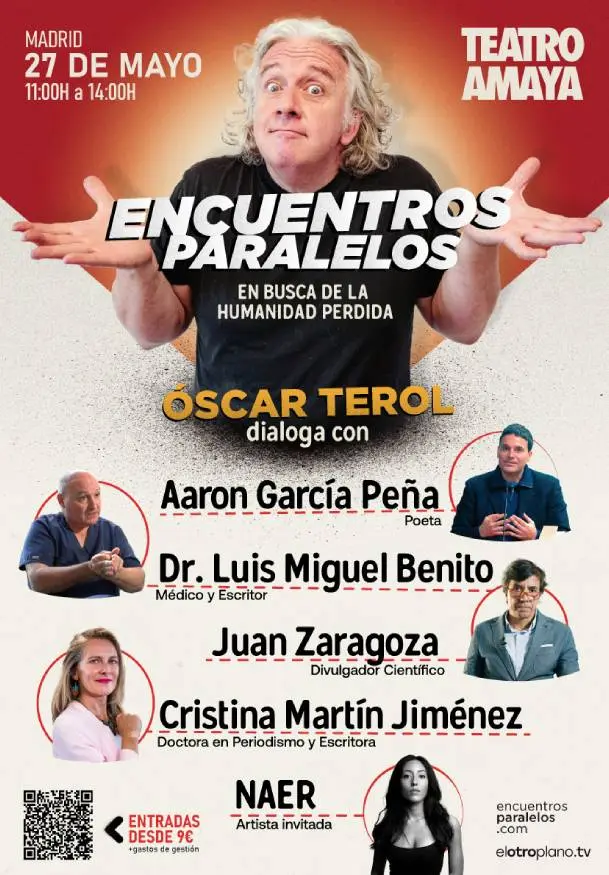 Cartel de Óscar Terol. Encuentros paralelos