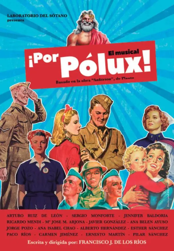 Cartel de ¡Por Pólux! El Musical