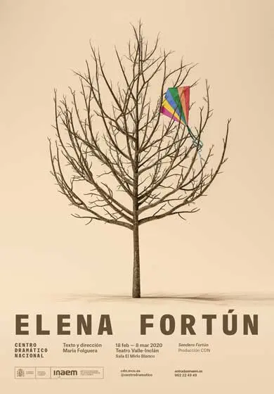 Cartel de Sendero Fortún: Elena Fortún
