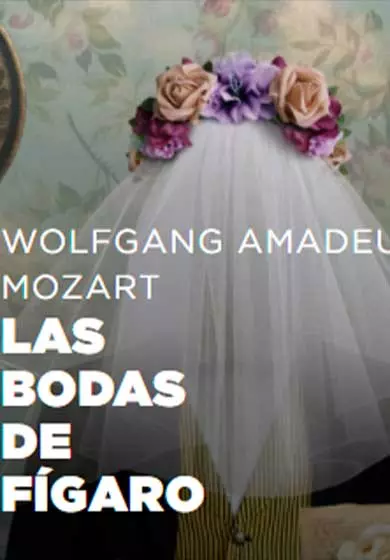 Cartel de Wolfgang Amadeus Mozart: Las bodas de Fígaro