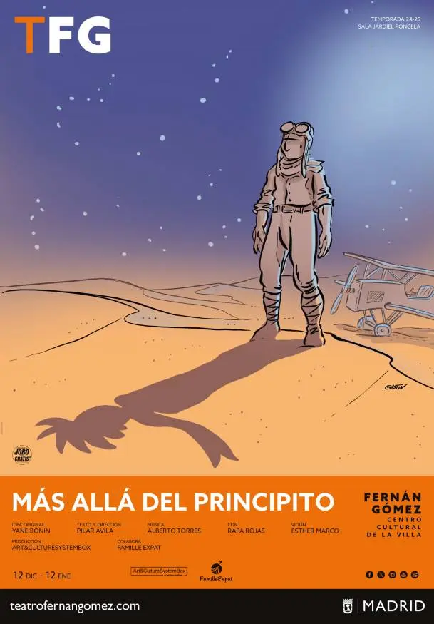 Cartel de Más allá del Principito
