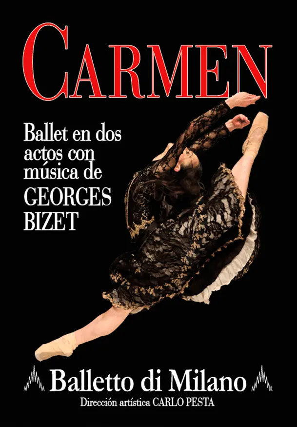 Cartel de Balletto di Milano: Carmen
