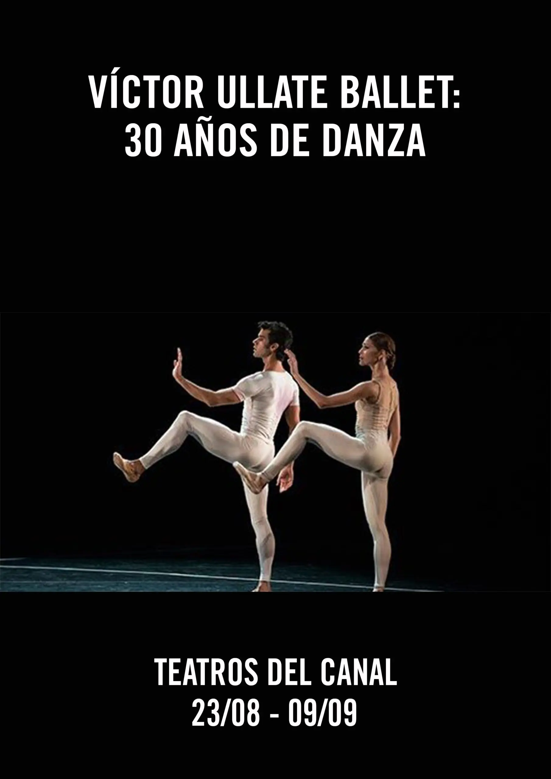 Cartel de Víctor Ullate Ballet: 30 años de danza
