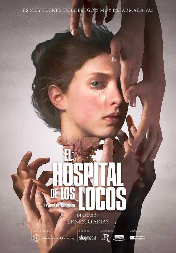 Cartel de Fundación Siglo de Oro: El hospital de los locos