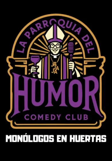 Cartel de Monólogos en La Parroquia del humor