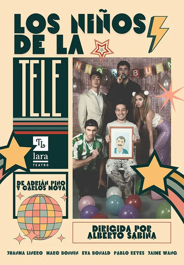Cartel de Los niños de la tele