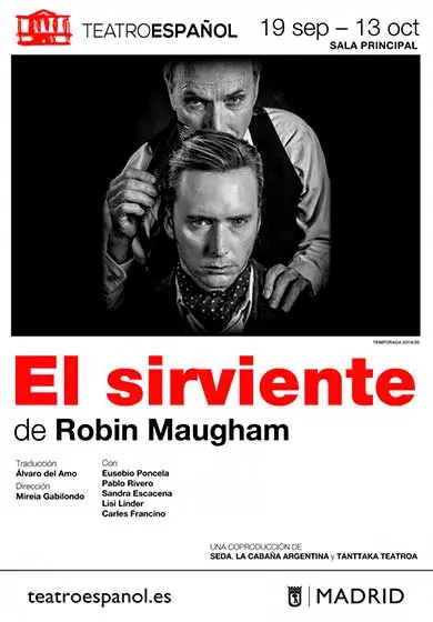 Cartel de El sirviente