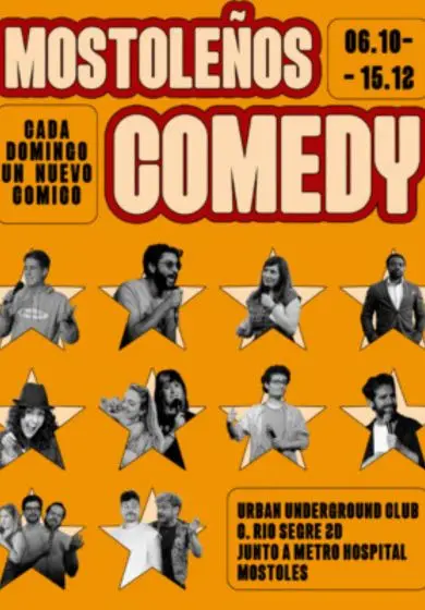 Cartel de Mostoleños Comedy