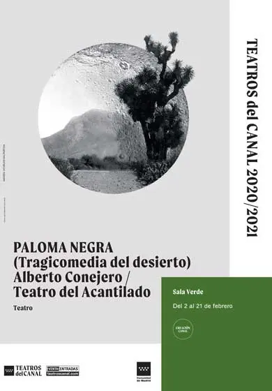 Cartel de Alberto Conejero: Paloma negra