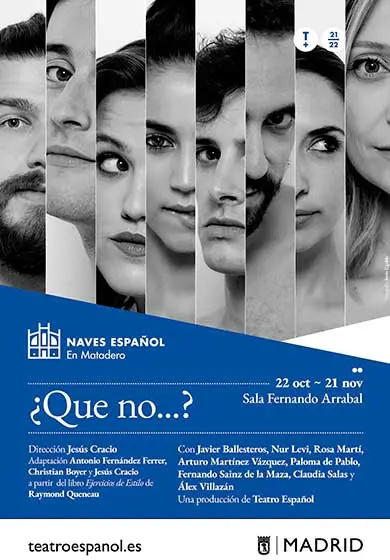 Cartel de ¿Que no...?