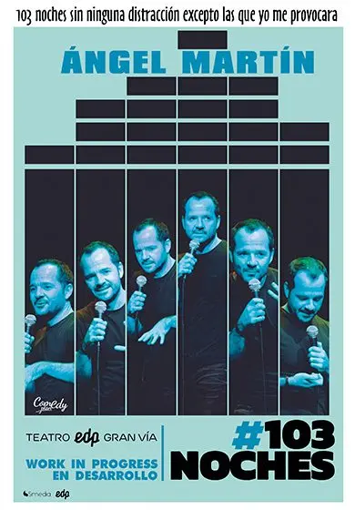 Cartel de Ángel Martín: #103 Noches