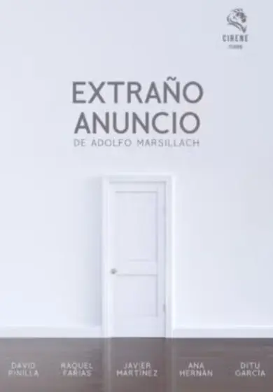 Cartel de Extraño anuncio
