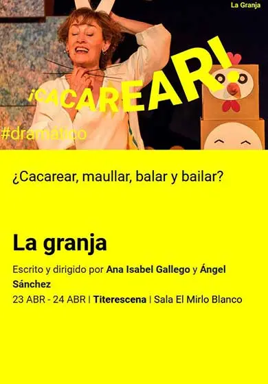 Cartel de Titerscena: La granja