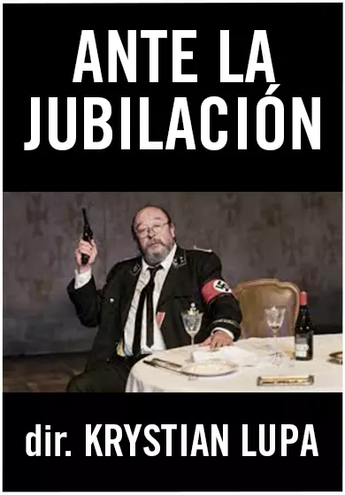 Cartel de Ante la jubilación