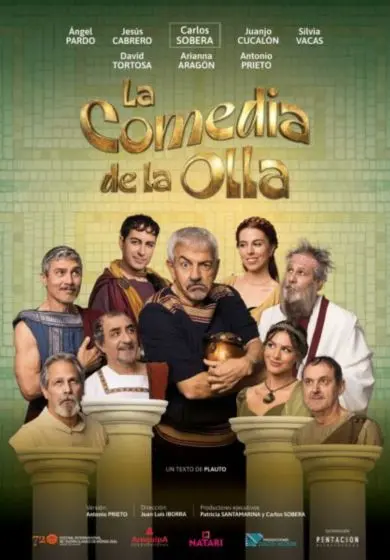 Cartel de La comedia de la olla