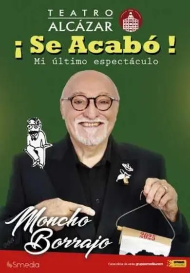 Cartel de Moncho Borrajo: ¡Se acabó!