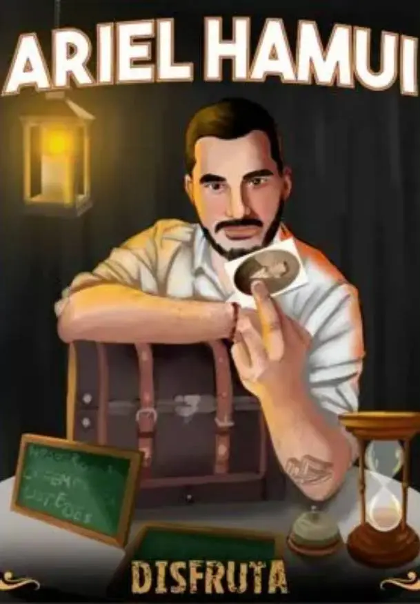 Cartel de Disfruta, magia mental