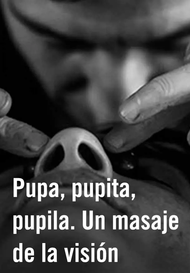 Cartel de Pupa, pupita, pupila. Un masaje de la visión