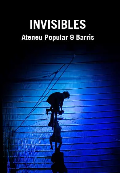 Cartel de Ateneu Popular 9 Barris: Invisibles