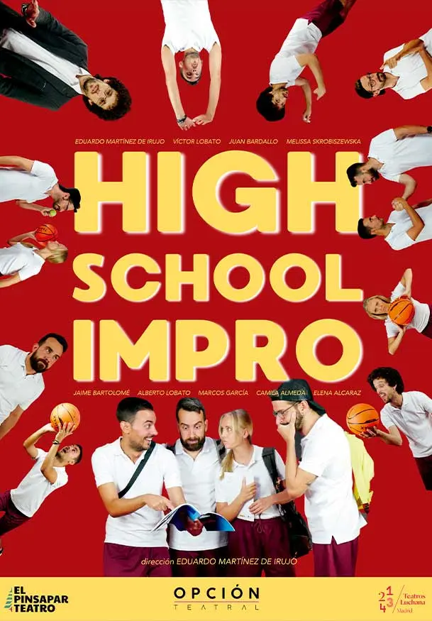 Cartel de High School Impro