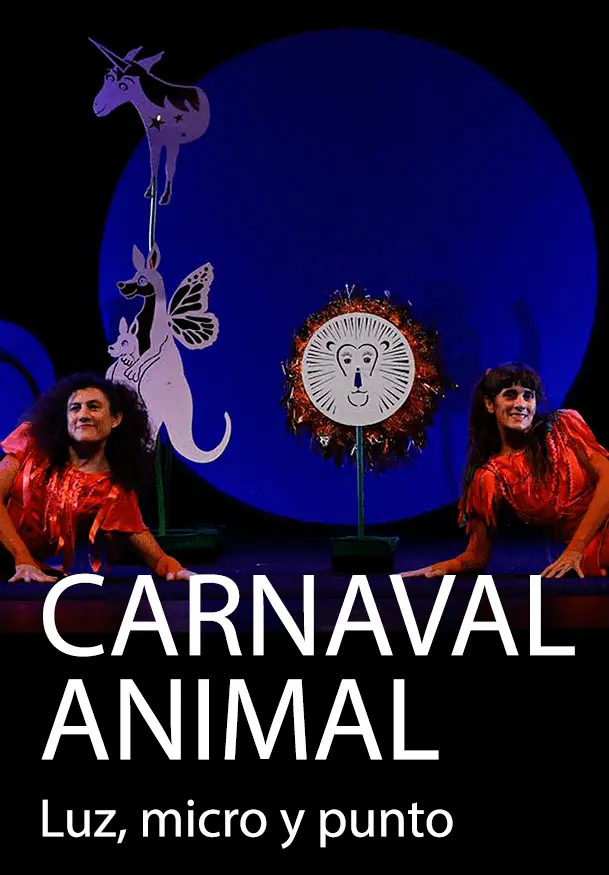 Cartel de El carnaval animal
