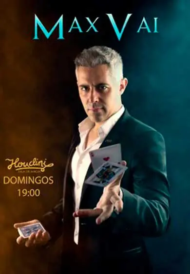Cartel de Max Vai Confidential. Magia para VIPs