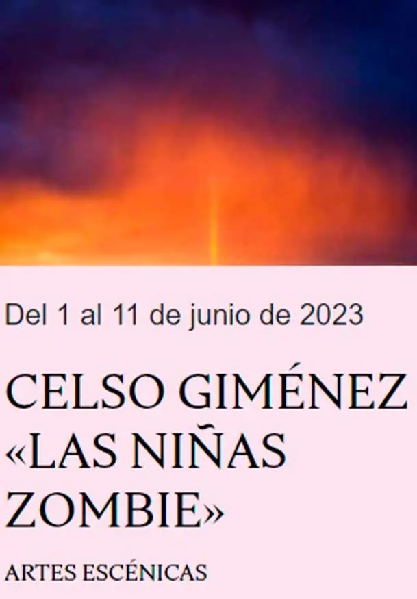 Cartel de Las niñas zombie