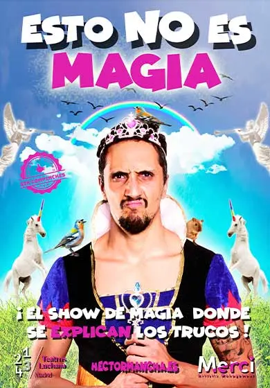Cartel de Esto no es magia