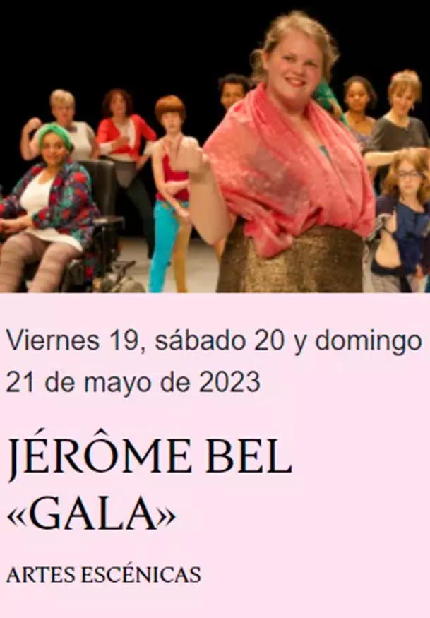 Cartel de Jérôme Bel Gala