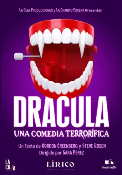 Cartel de Drácula, una comedia terrorífica