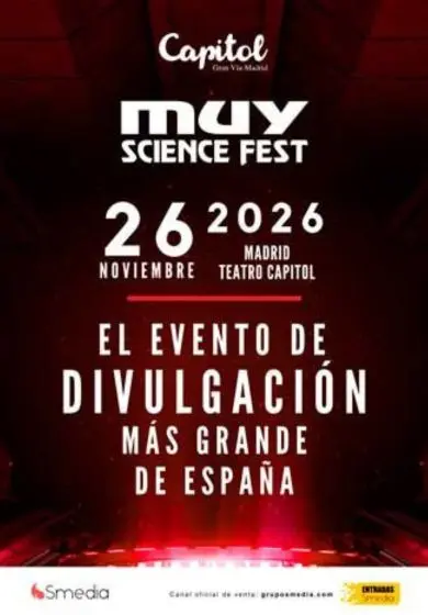 Cartel de Muy Interesante Science Fest