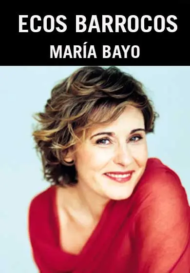 Cartel de María Bayo: Ecos barrocos